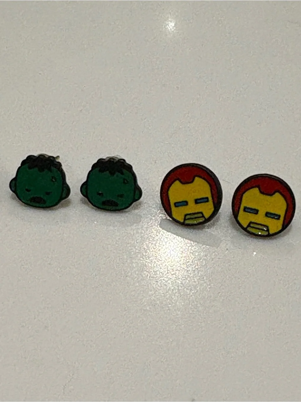 NWOT Marvel Avengers Earrings 4 Pairs